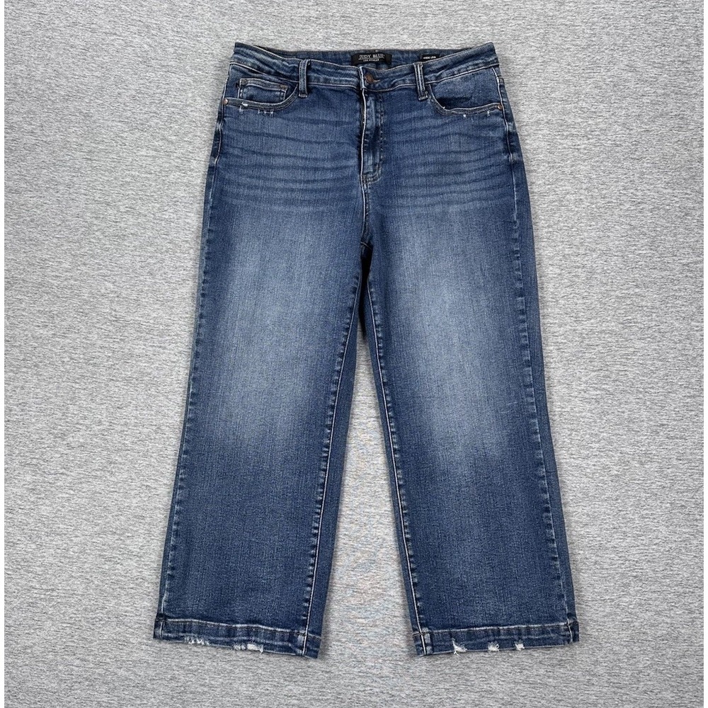 Judy Blue Women's Blue Ankle & Cropped Jeans